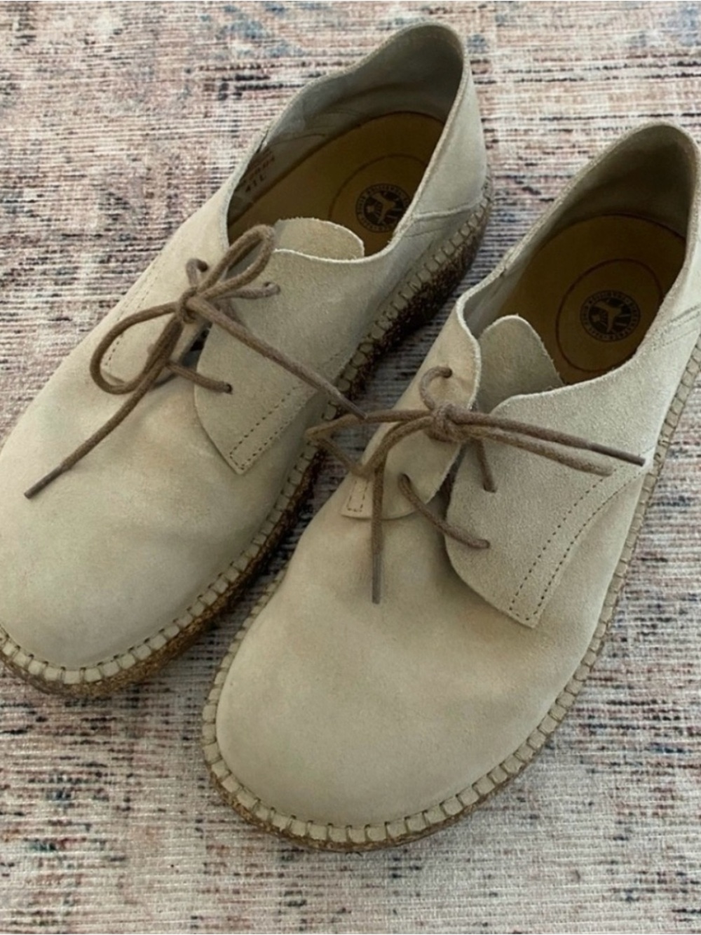 Birkenstock shoes Gary Ginger suede 44/11
